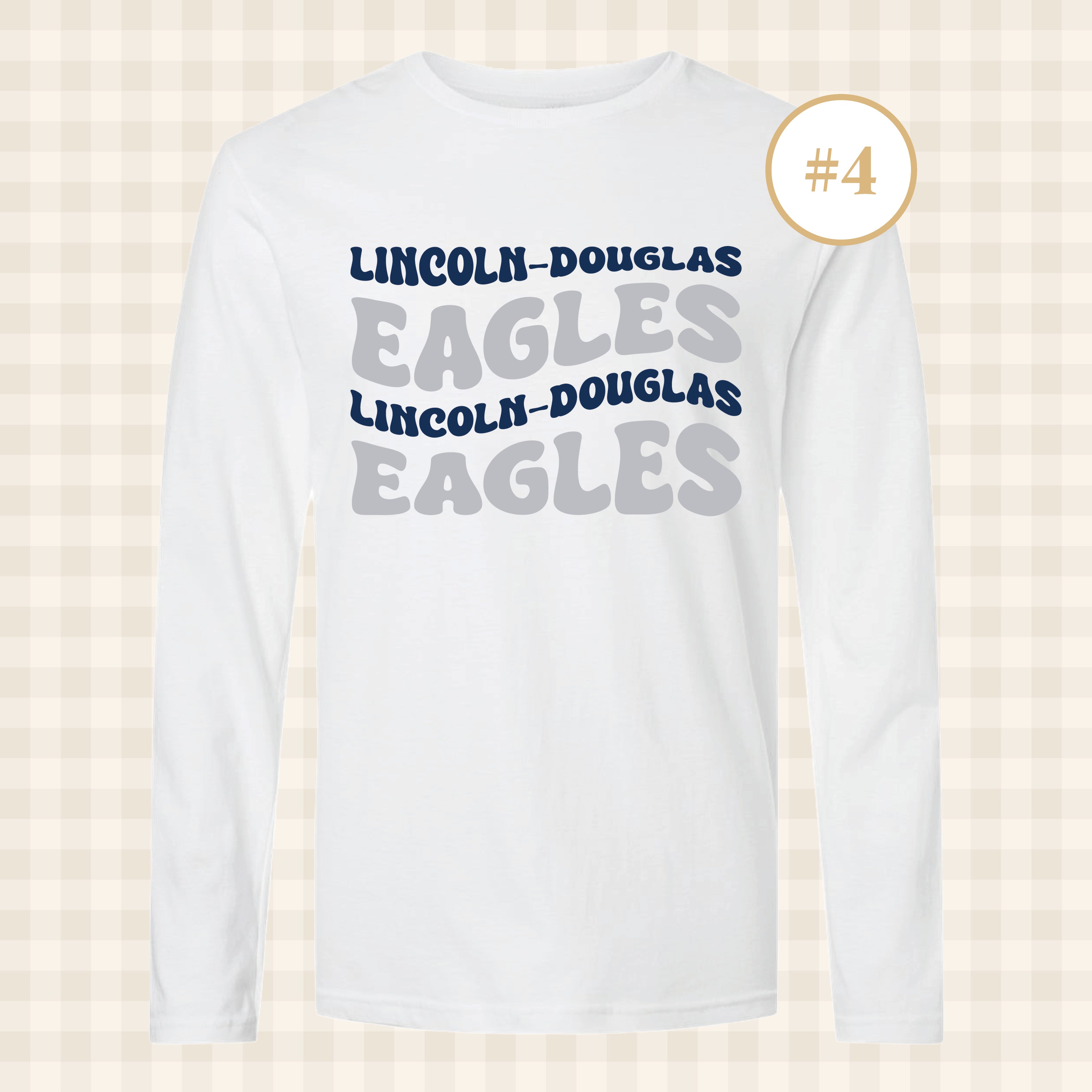 Lincoln-Douglas Long Sleeve T-Shirt