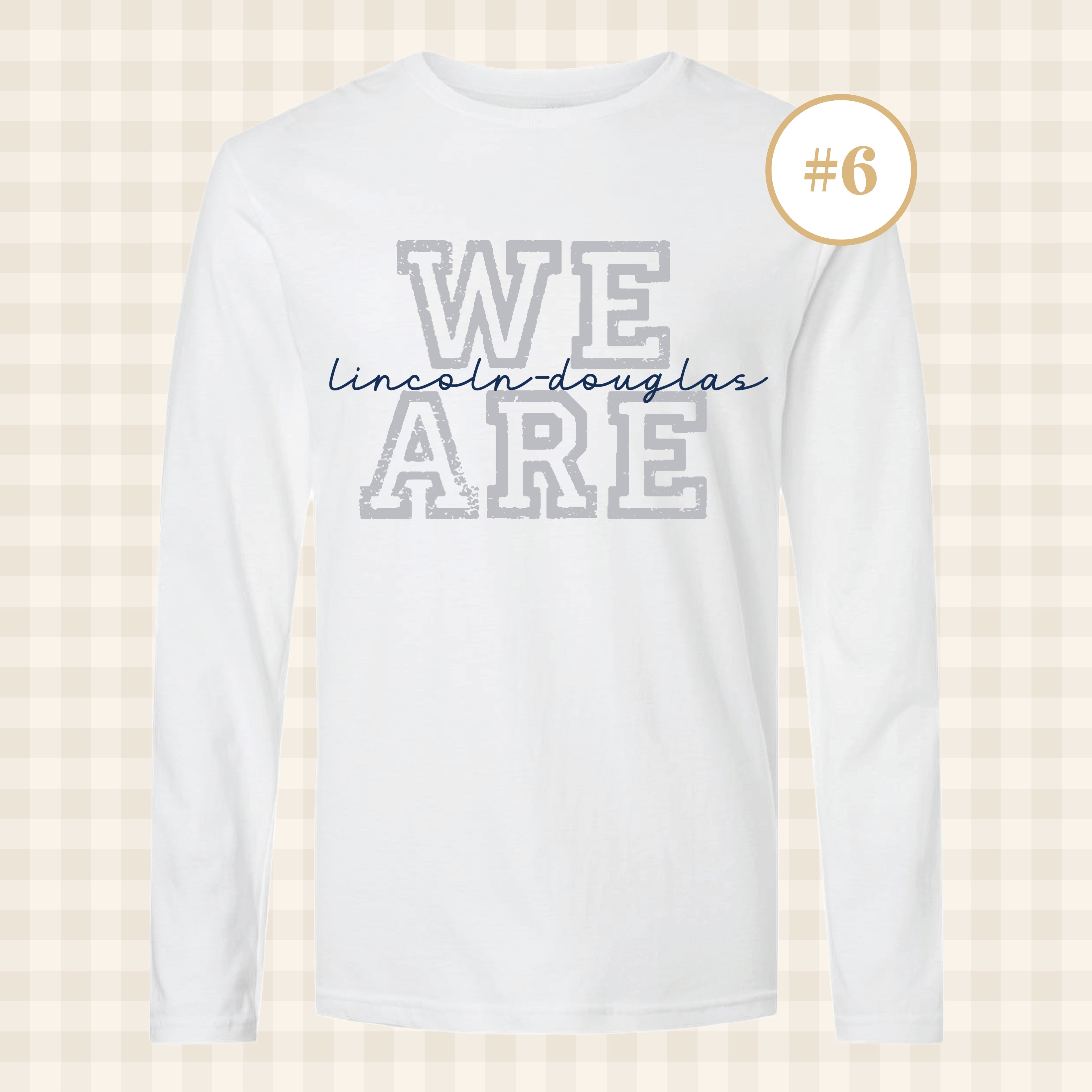Lincoln-Douglas Long Sleeve T-Shirt
