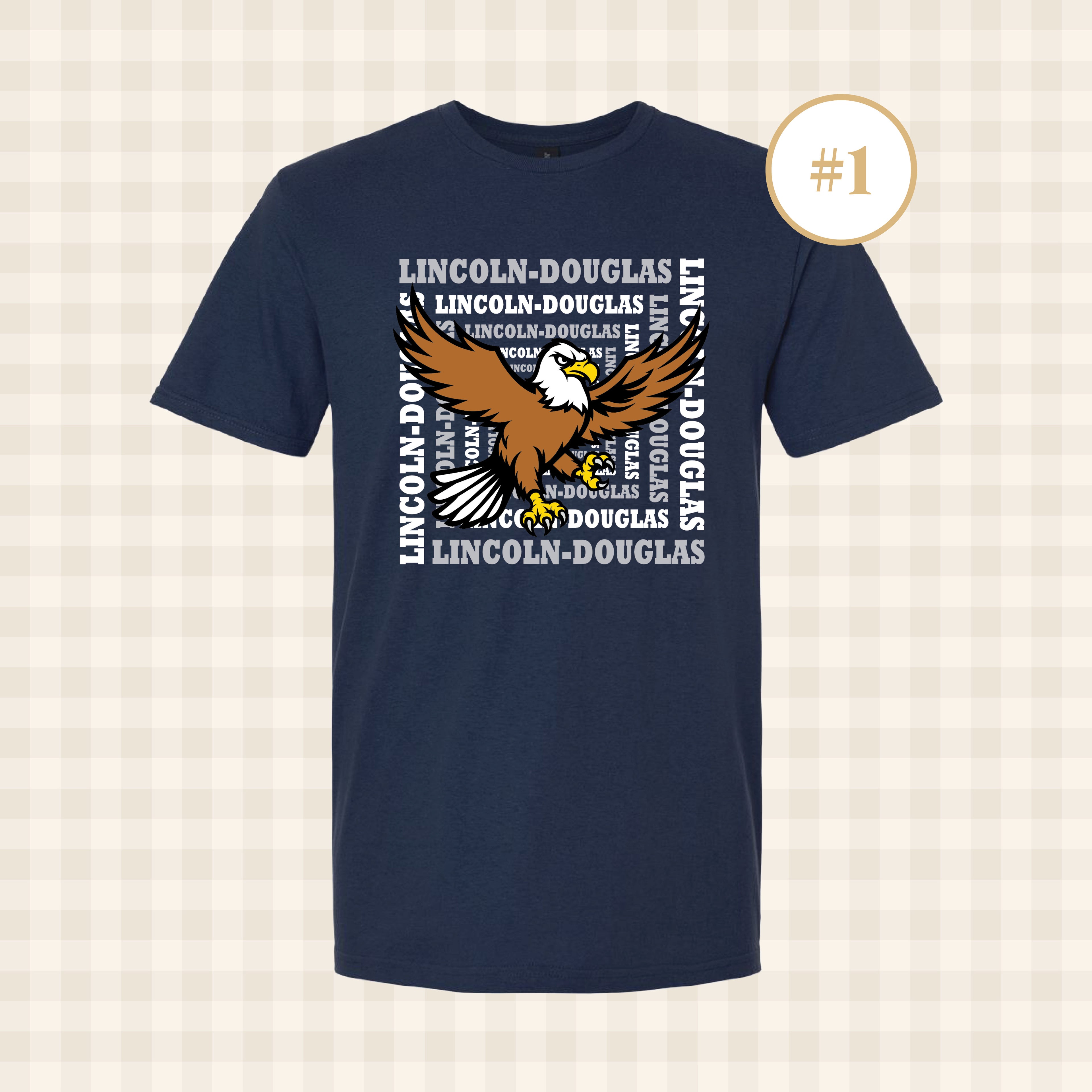 Lincoln-Douglas Short Sleeve T-Shirt