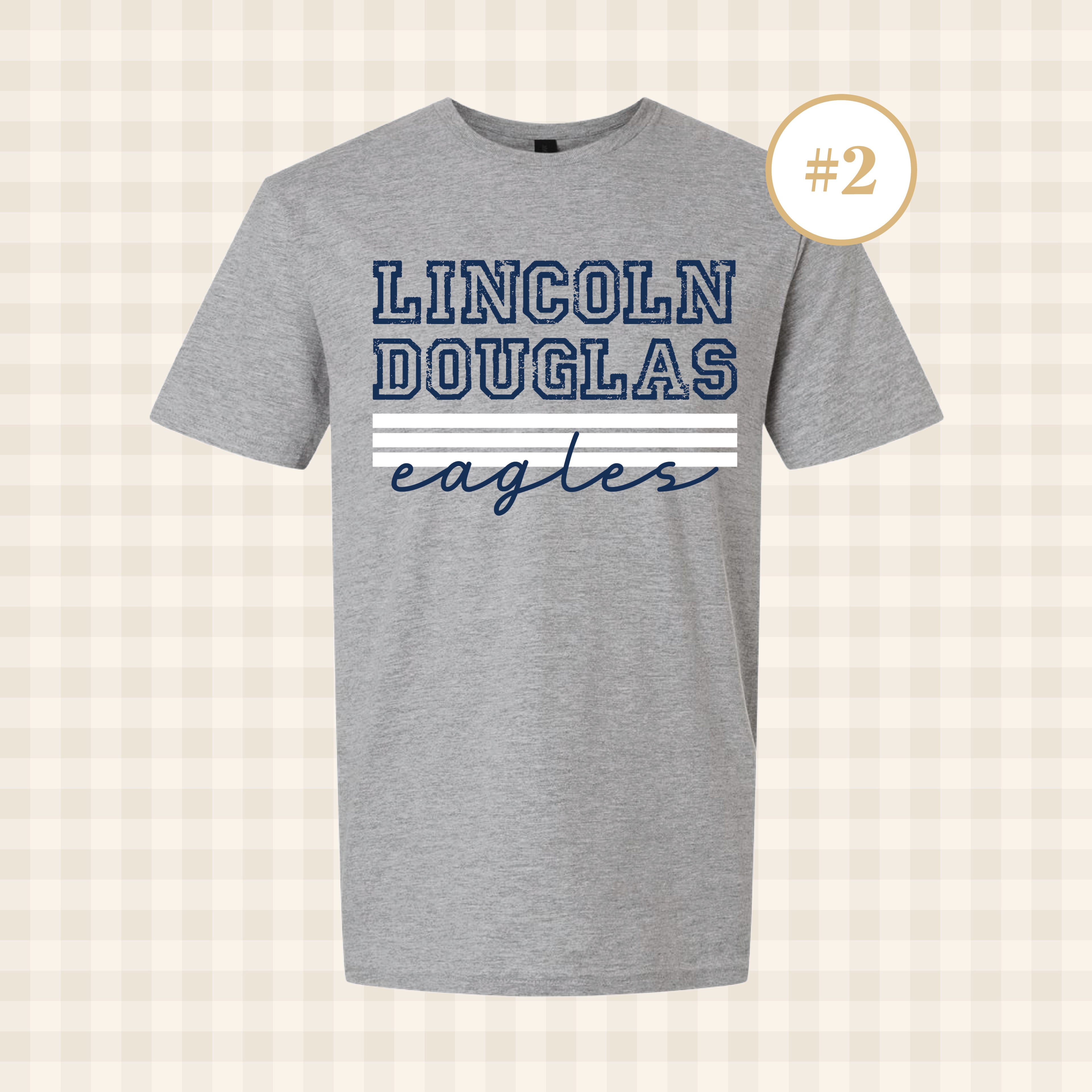 Lincoln-Douglas Short Sleeve T-Shirt