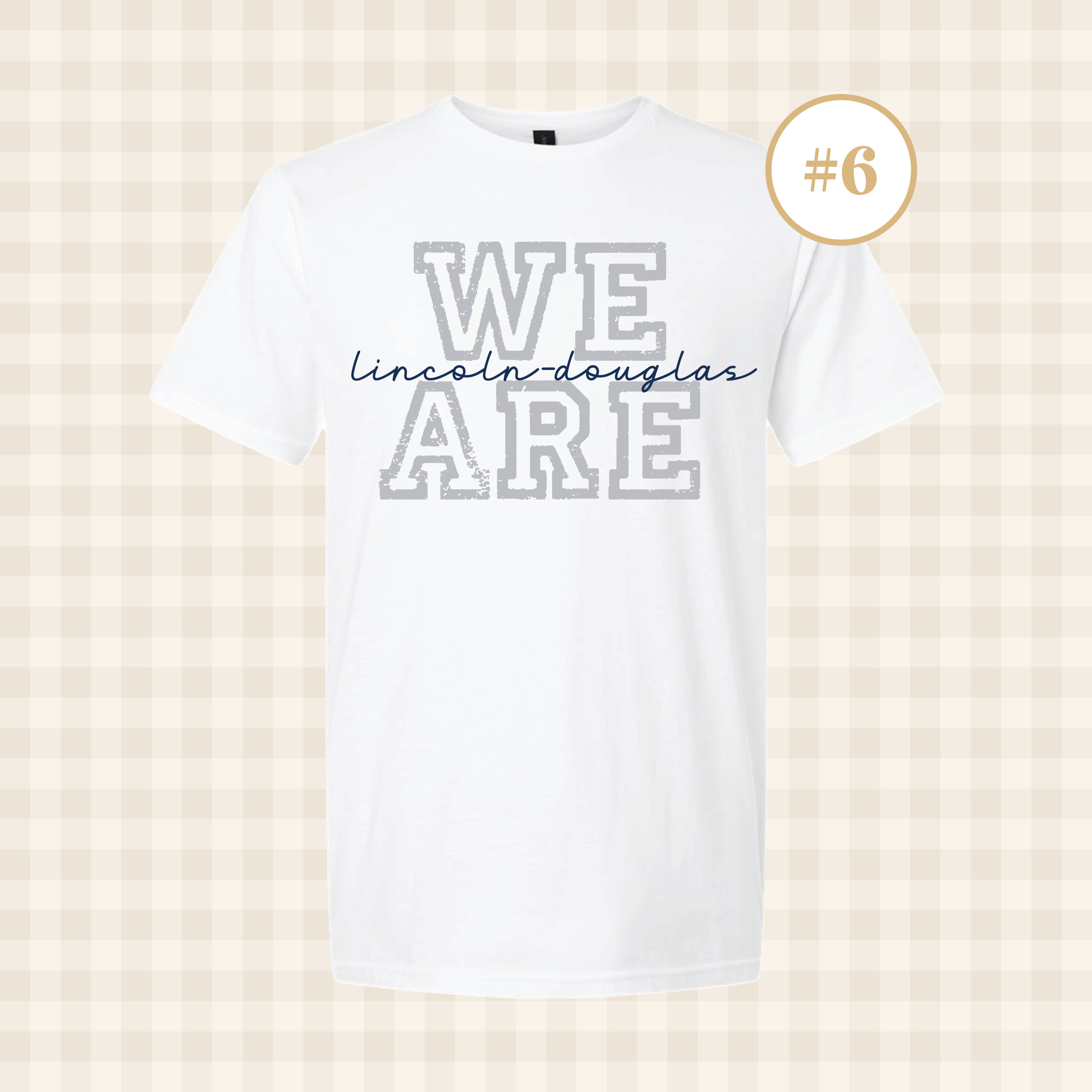 Lincoln-Douglas Short Sleeve T-Shirt