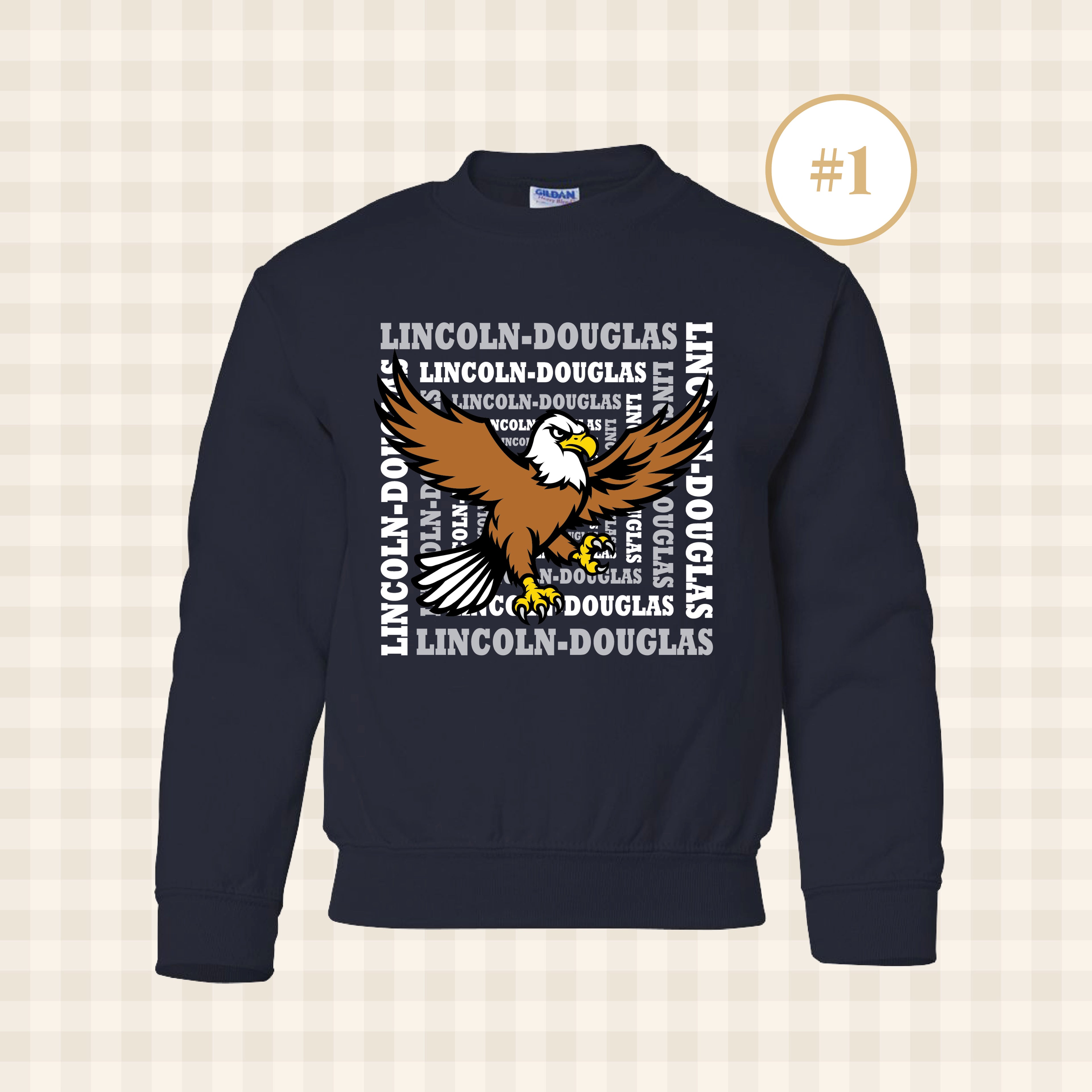 Lincoln-Douglas Crewneck Sweatshirt