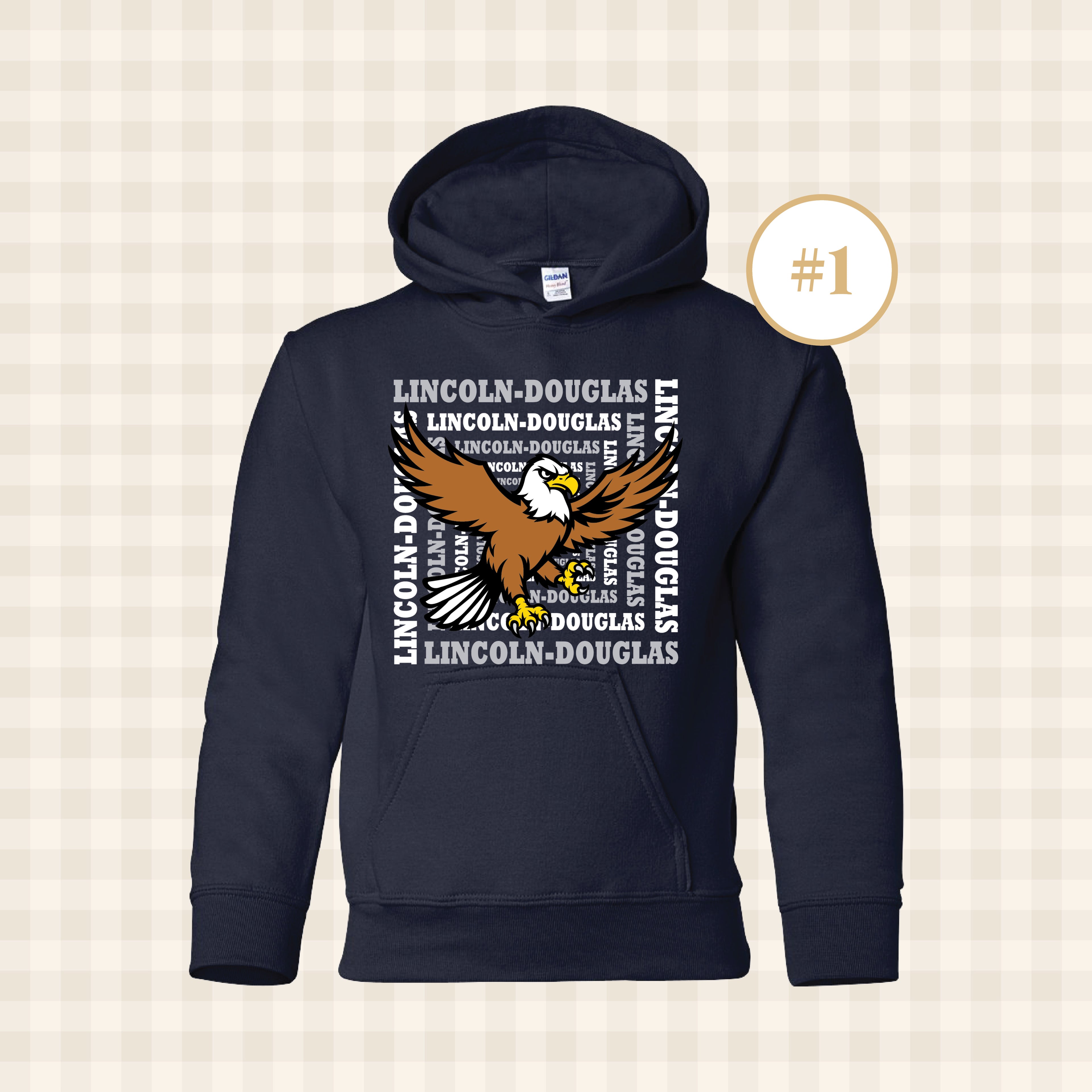 Lincoln-Douglas Hooded Sweatshirt