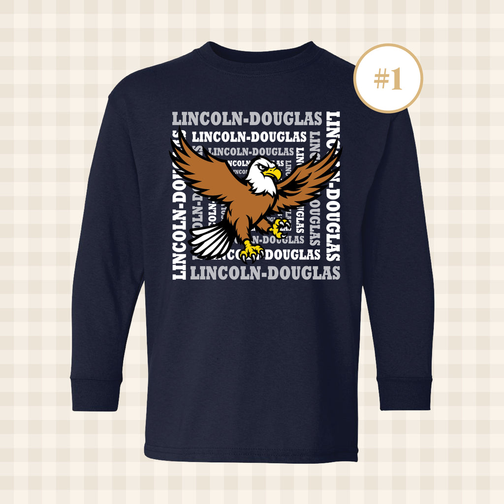 Lincoln-Douglas Long Sleeve T-Shirt