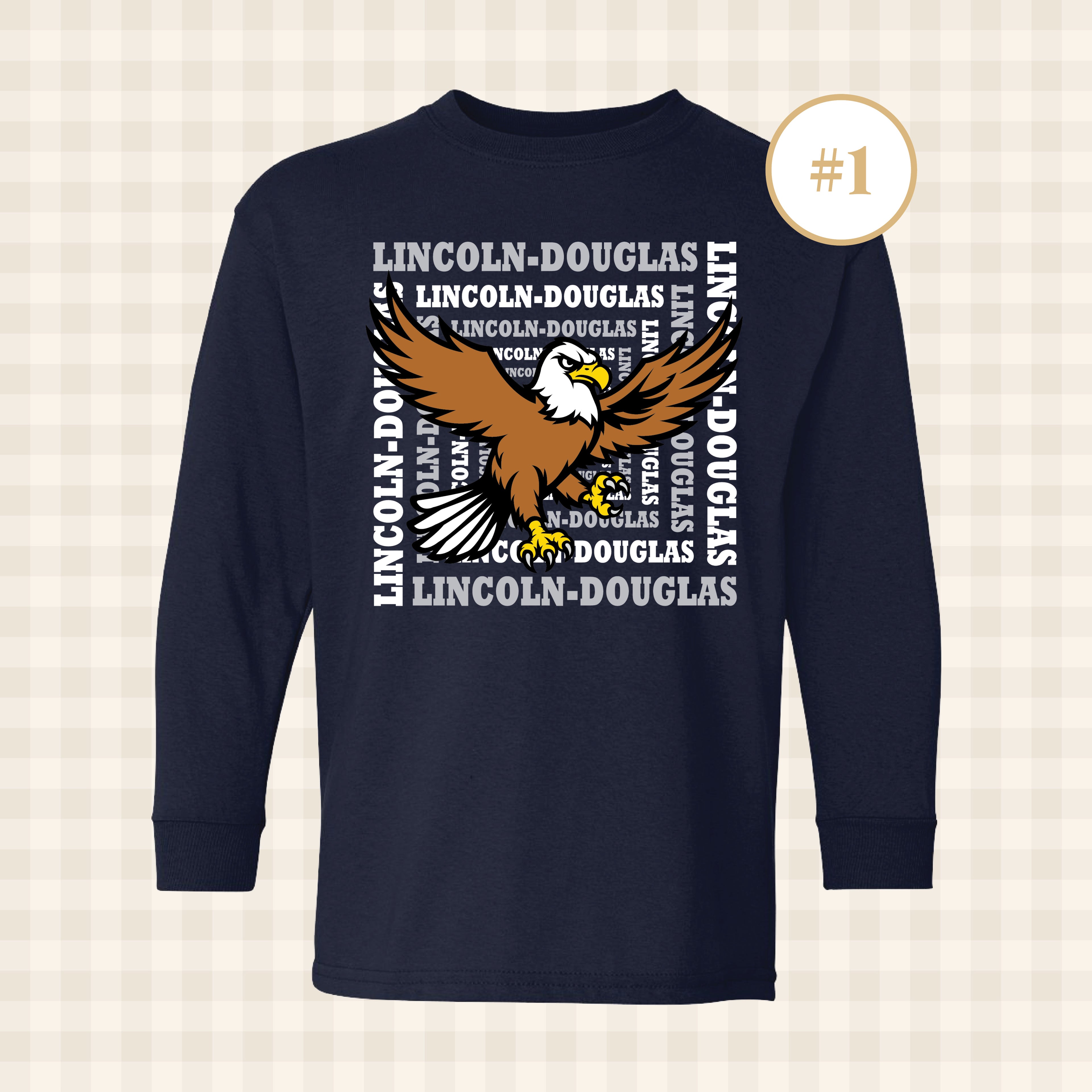 Lincoln-Douglas Long Sleeve T-Shirt