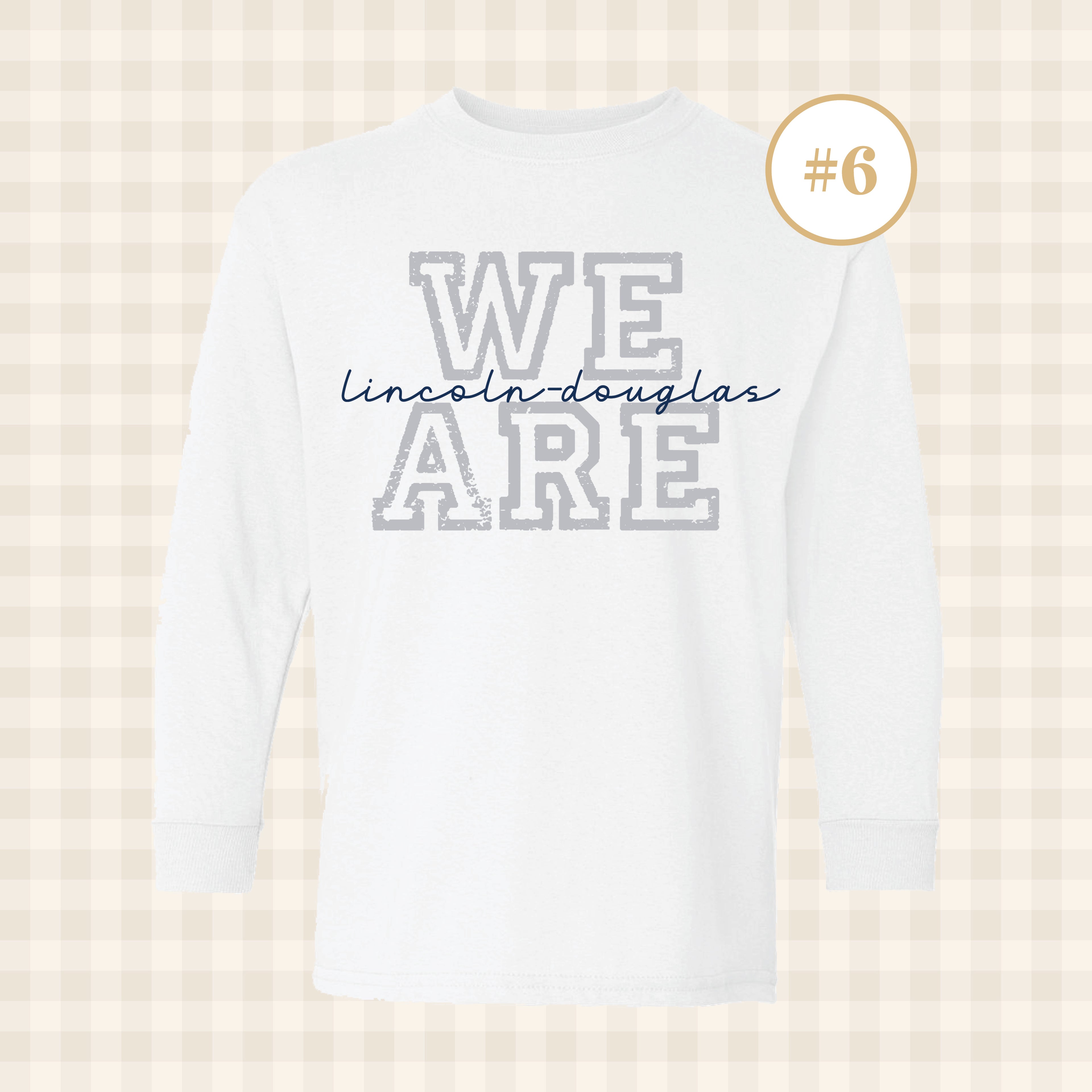 Lincoln-Douglas Long Sleeve T-Shirt
