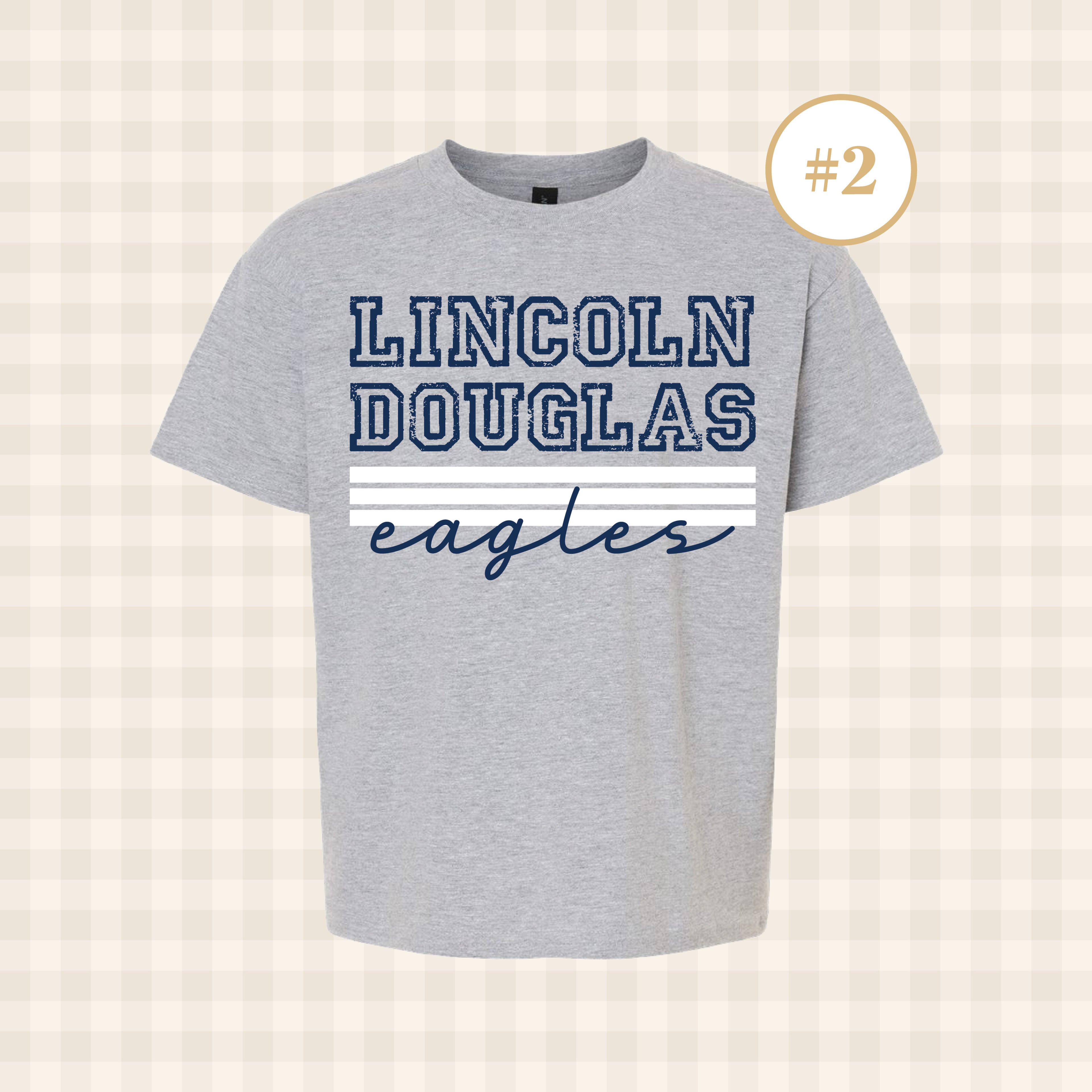 Lincoln-Douglas Short Sleeve T-Shirt