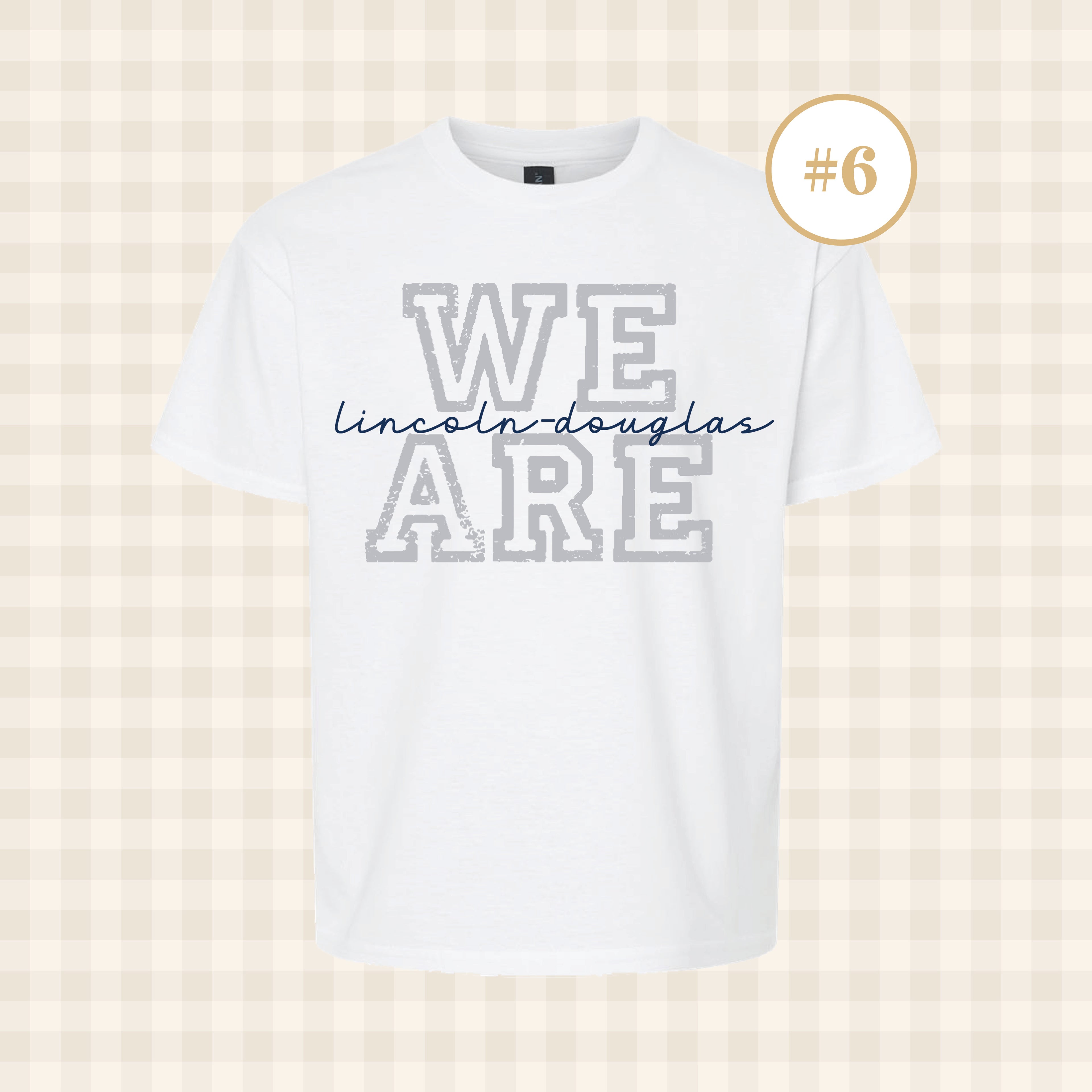 Lincoln-Douglas Short Sleeve T-Shirt