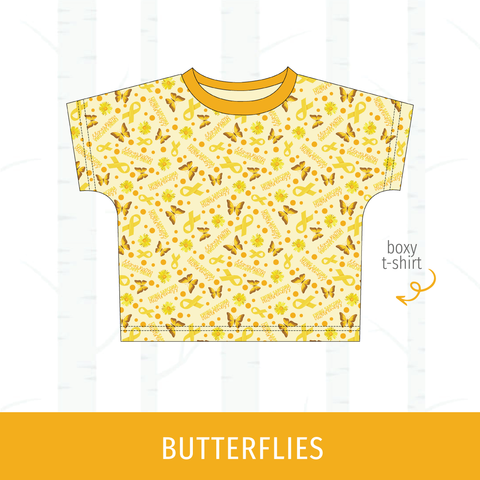 Butterflies Boxy T-Shirt