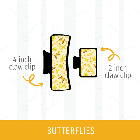 Butterflies Claw Clip