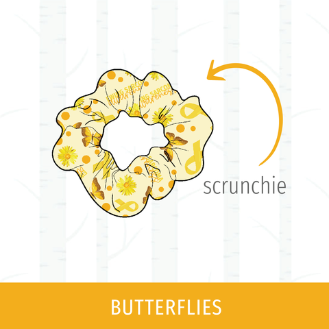 Butterflies Scrunchie