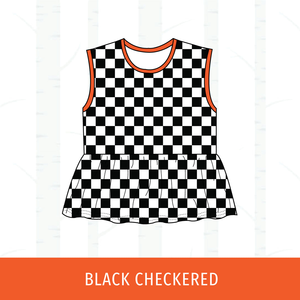 Macomb Bombers Peplum Tank