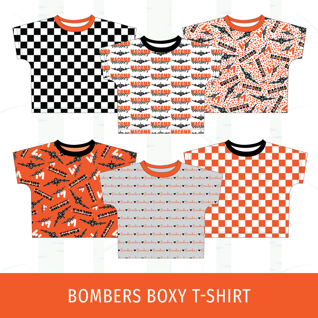 Macomb Bombers Boxy T-Shirt