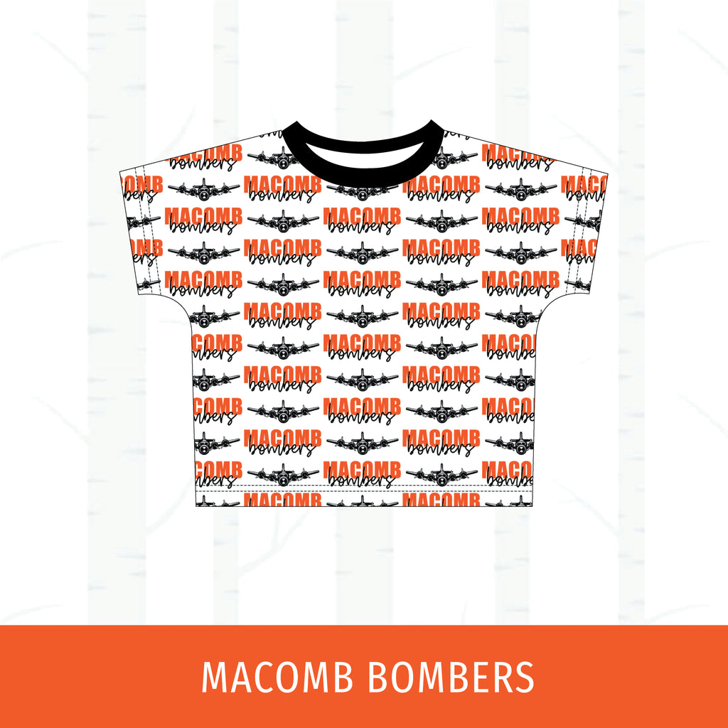 Macomb Bombers Boxy T-Shirt