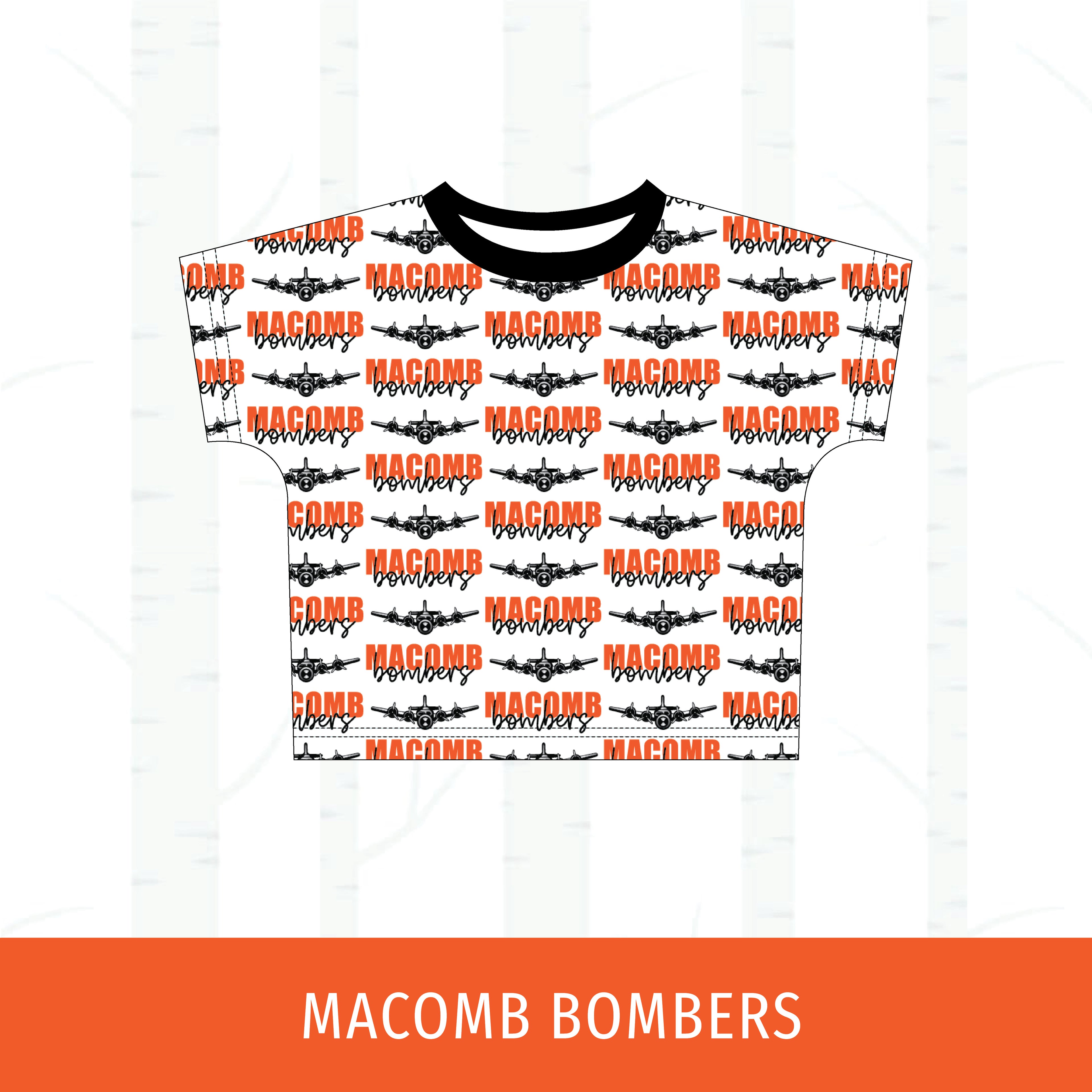 Macomb Bombers Boxy T-Shirt