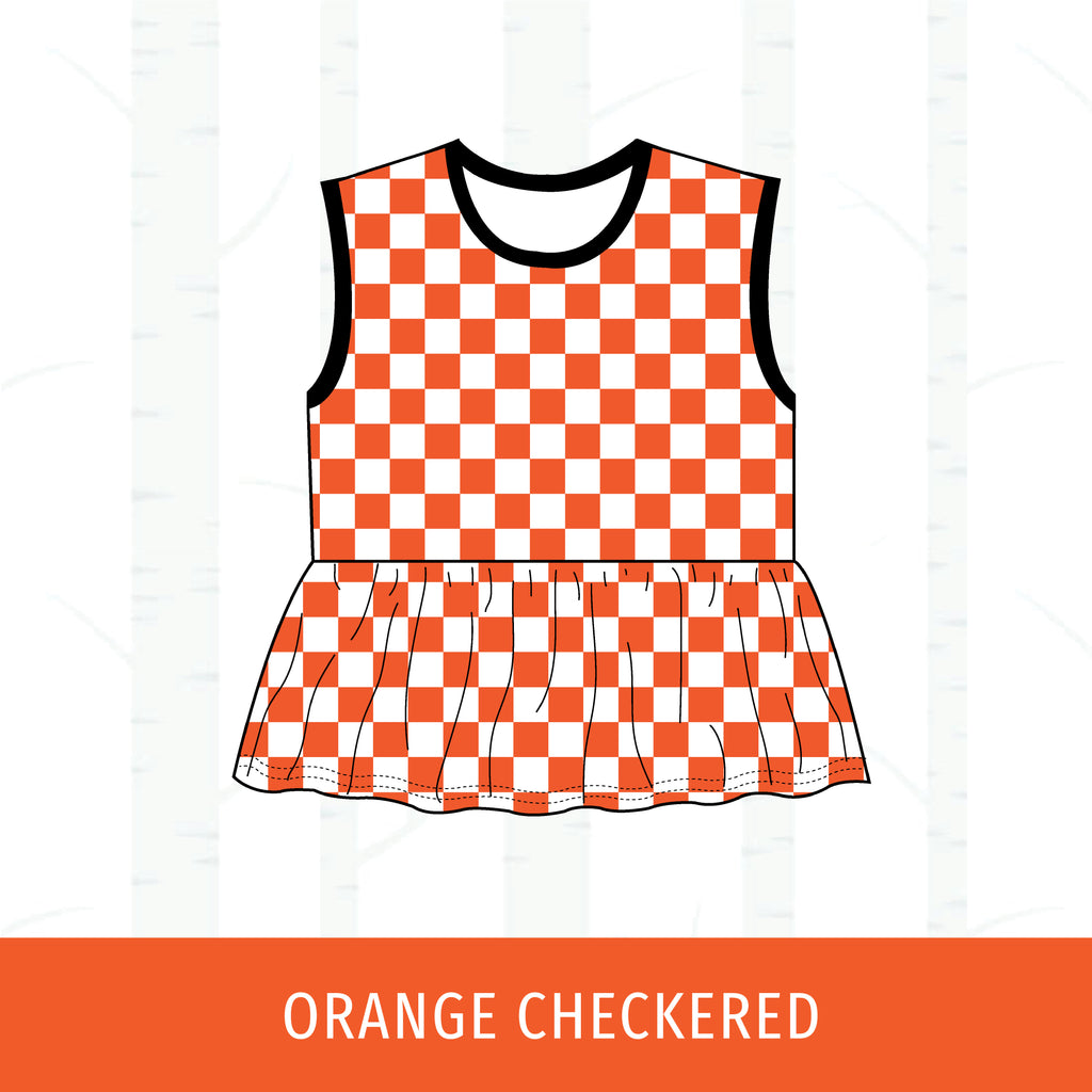 Macomb Bombers Peplum Tank