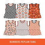 Macomb Bombers Peplum Tank