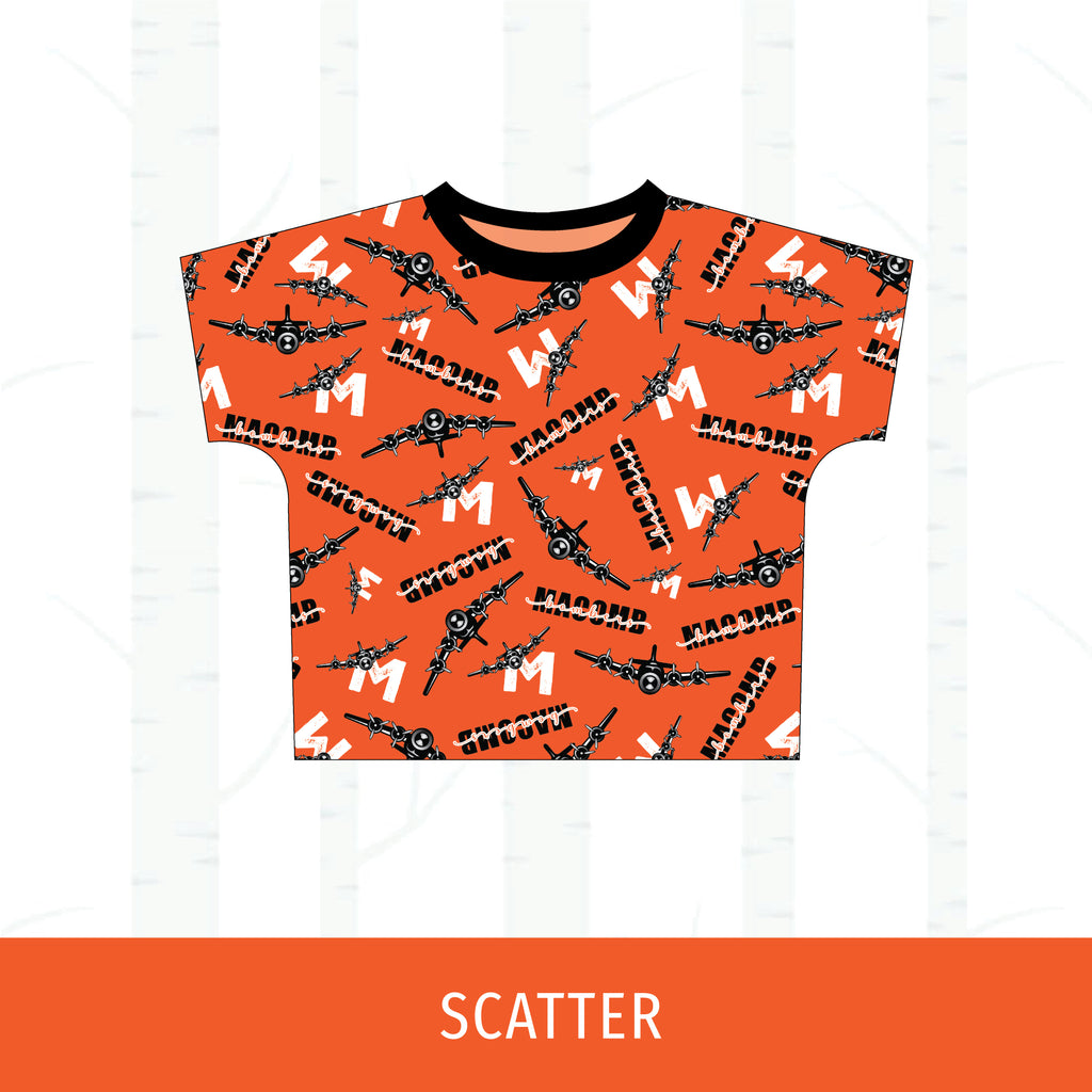 Macomb Bombers Boxy T-Shirt
