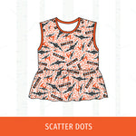 Macomb Bombers Peplum Tank