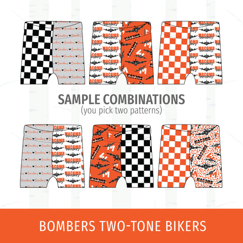 Macomb Bombers Two-Tone Bikers