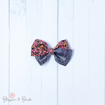 Neon Spiderwebs Abby Bow