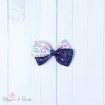 Pastel Bats Abby Bow