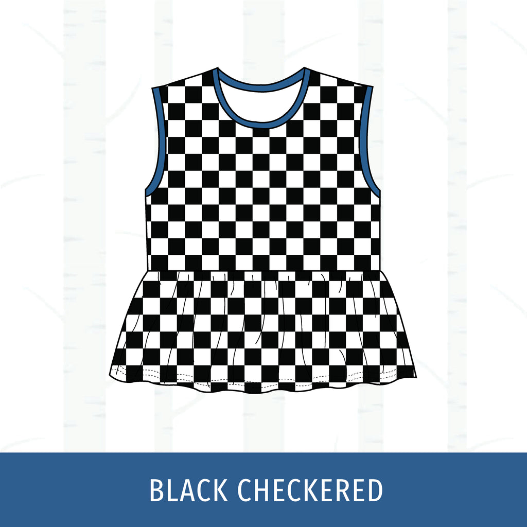 Payson Indians Peplum Tank