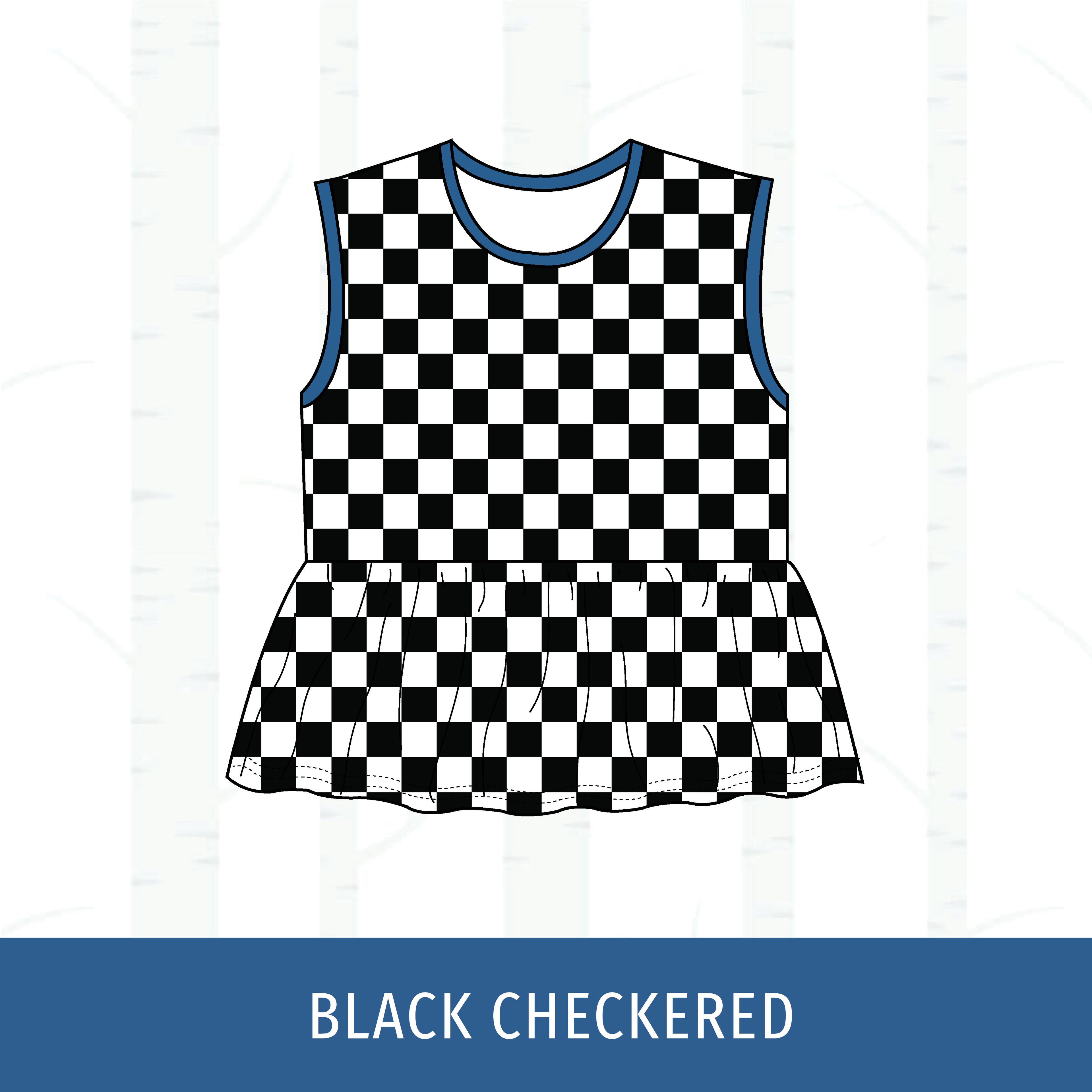 Payson Indians Peplum Tank
