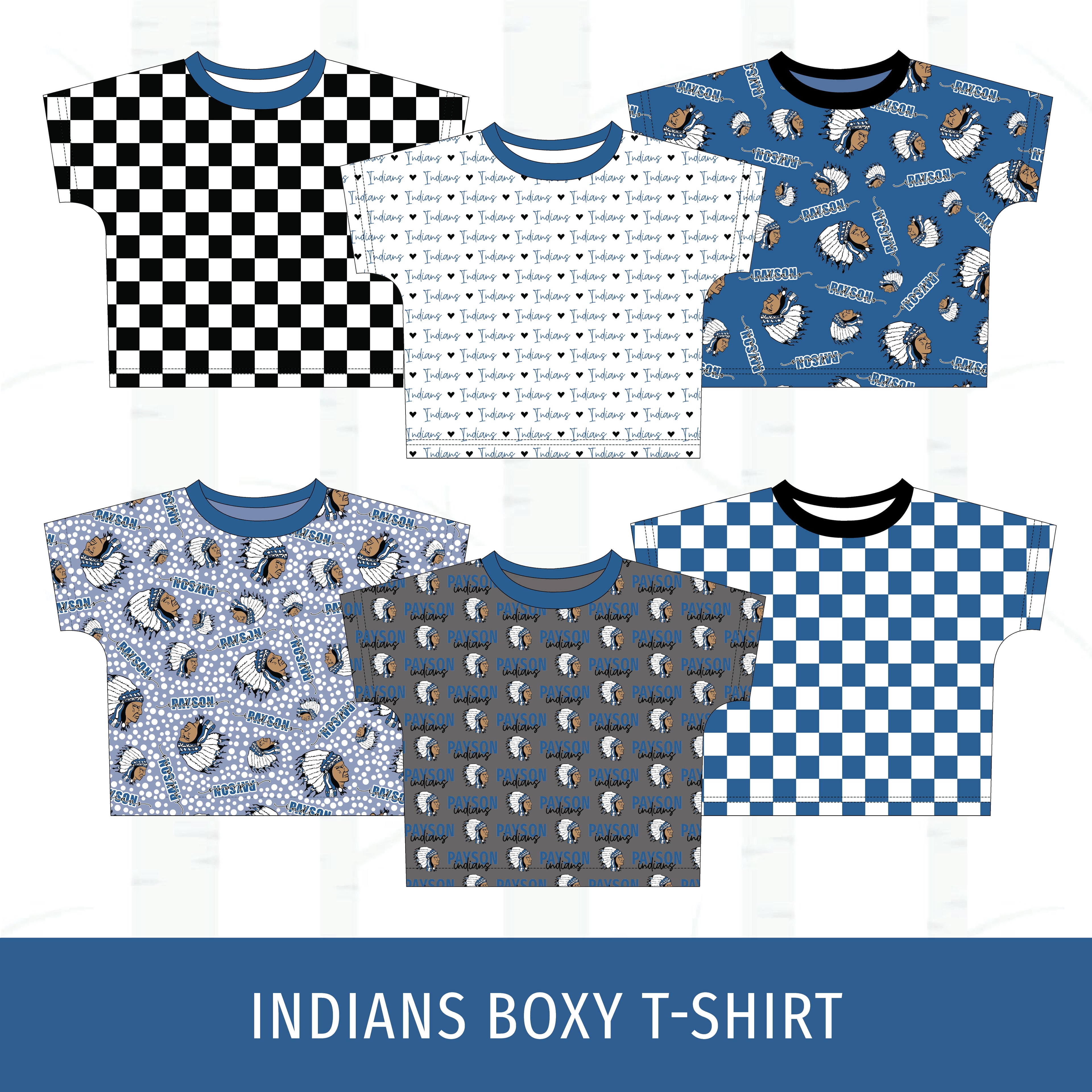 Payson Indians Boxy T-Shirt