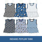 Payson Indians Peplum Tank