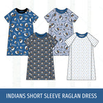 Payson Indians Short Sleeve Raglan Dress