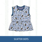 Payson Indians Peplum Tank