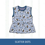 Payson Indians Peplum Tank