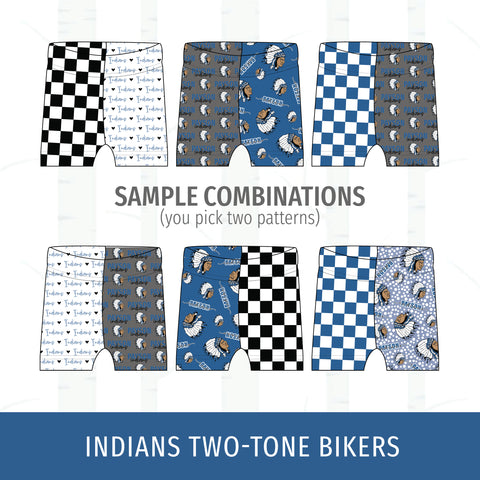 Payson Indians Two-Tone Bikers