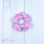 Pink Terrazzo Scrunchie