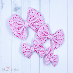 Pink Terrazzo Bow