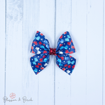 Pretty Patriotic Amelia Bow