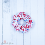 Pretty Patriotic Scrunchies