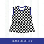 Quincy Blue Devils Peplum Tank