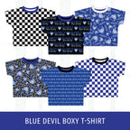Quincy Blue Devils Boxy T-Shirt