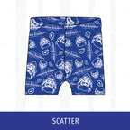 Quincy Blue Devils Two-Tone Bikers