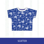 Quincy Blue Devils Boxy T-Shirt