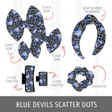 Quincy Blue Devils - Scatter Dots