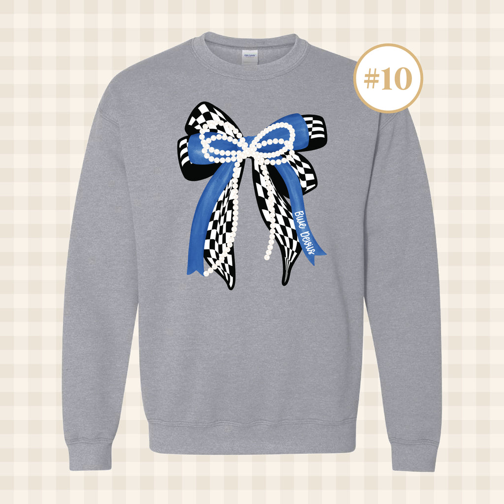 QHS Blue Devils | Adult Size Crewneck Sweatshirt