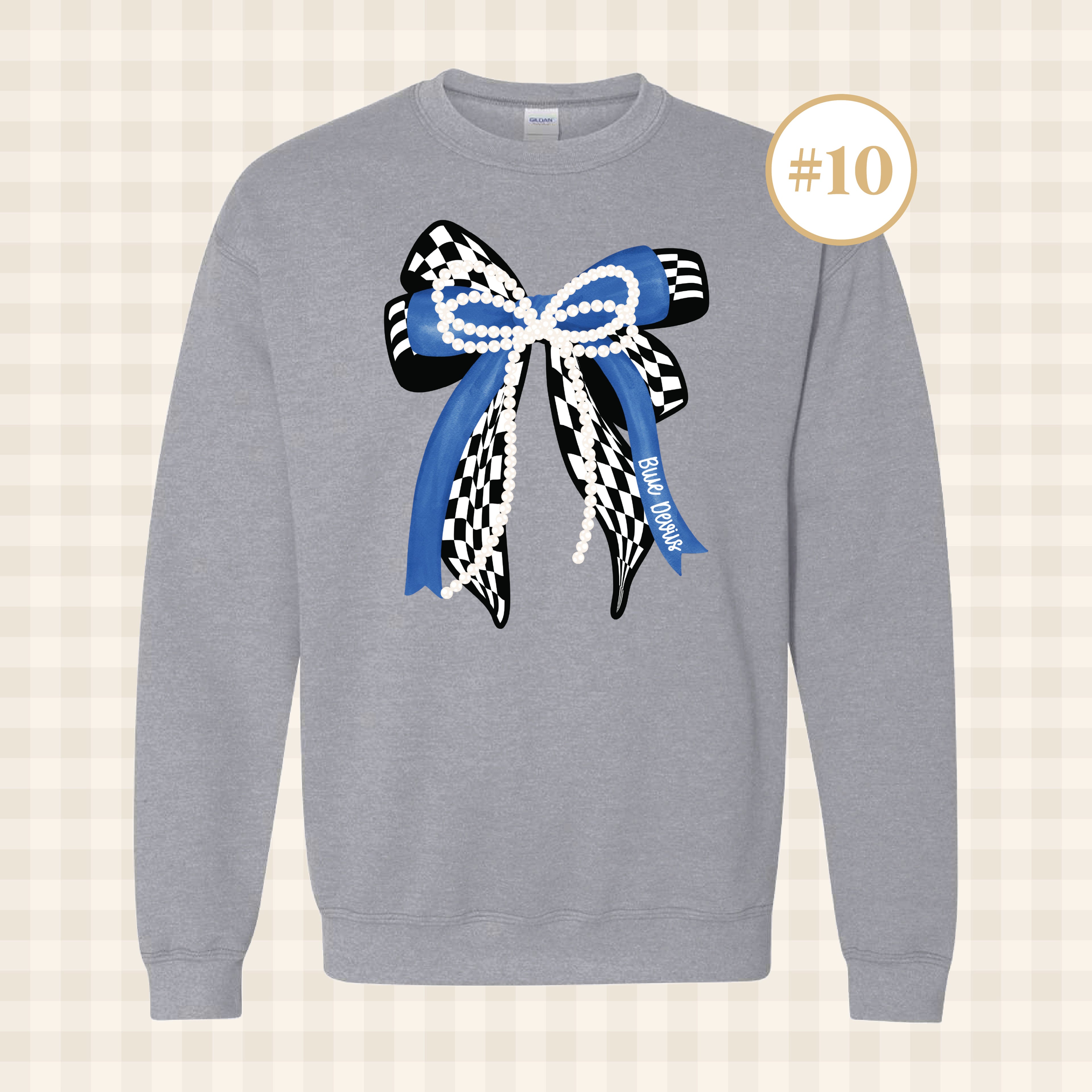 QHS Blue Devils | Adult Size Crewneck Sweatshirt