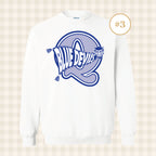 QHS Blue Devils | Adult Size Crewneck Sweatshirt