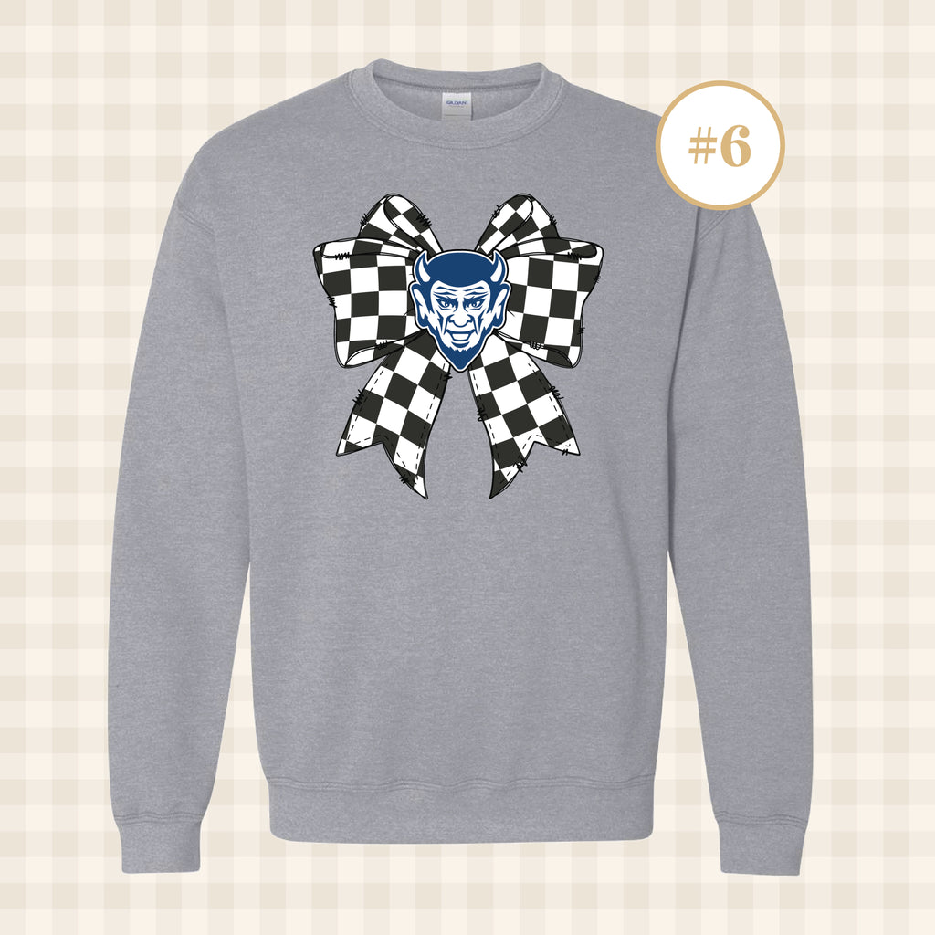 QHS Blue Devils | Adult Size Crewneck Sweatshirt