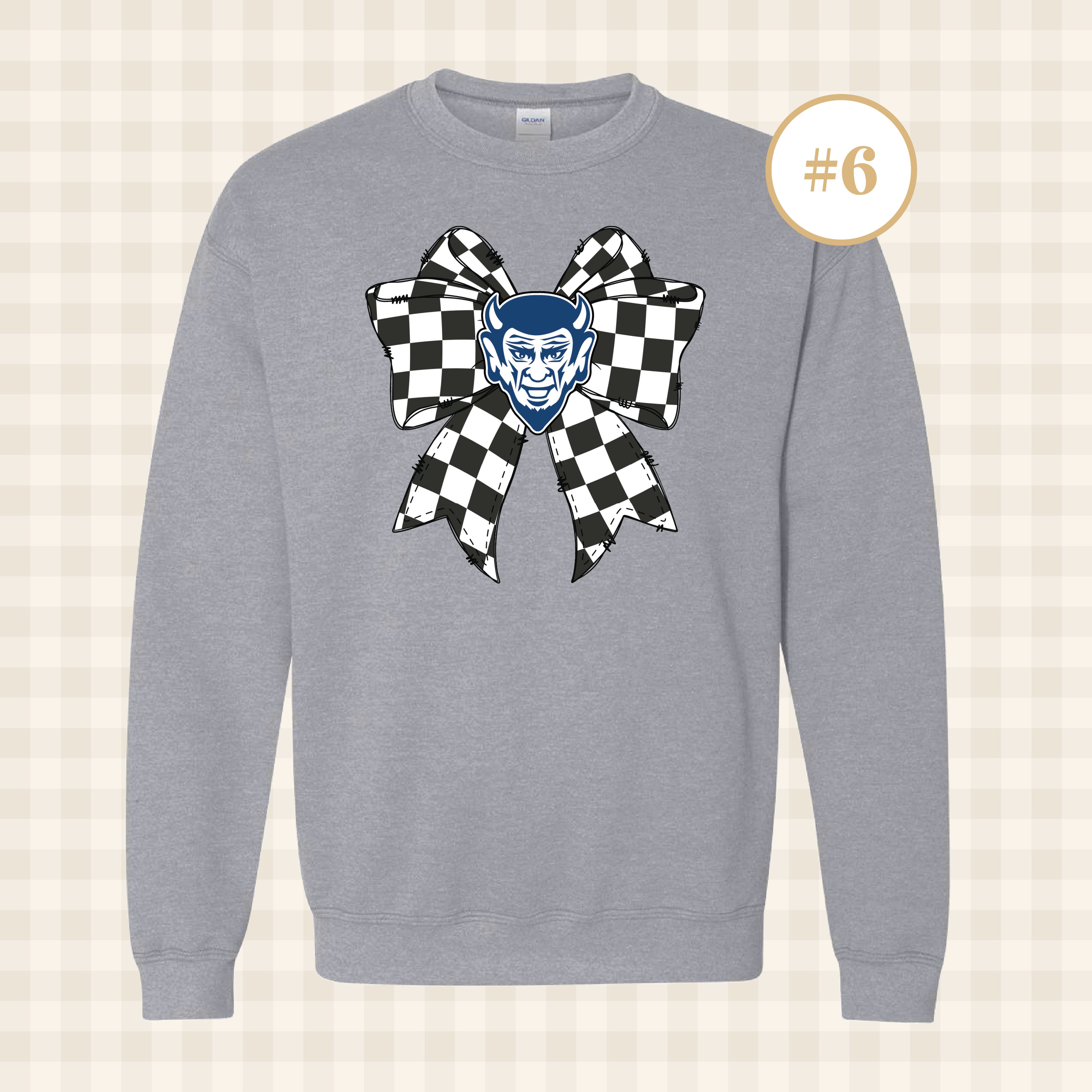 QHS Blue Devils | Adult Size Crewneck Sweatshirt