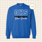 QHS Blue Devils | Adult Size Crewneck Sweatshirt