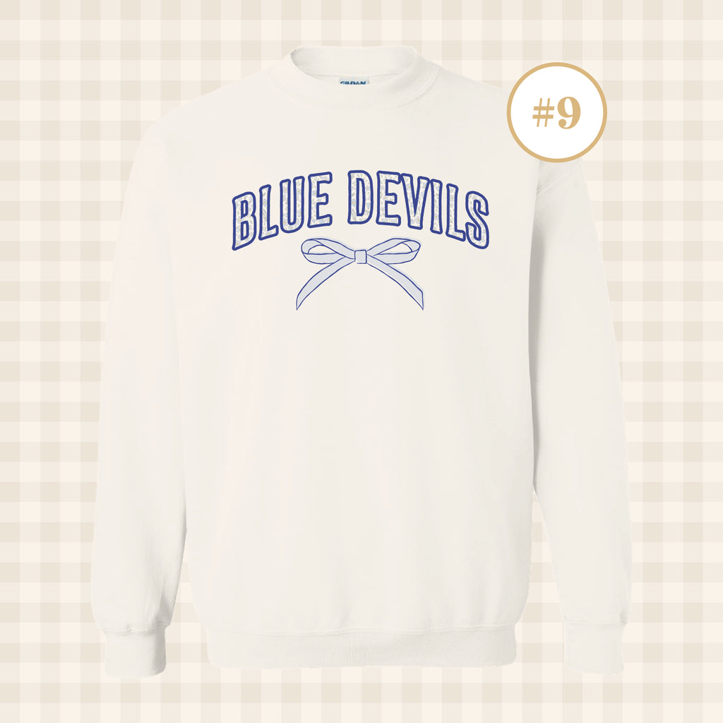 QHS Blue Devils | Adult Size Crewneck Sweatshirt